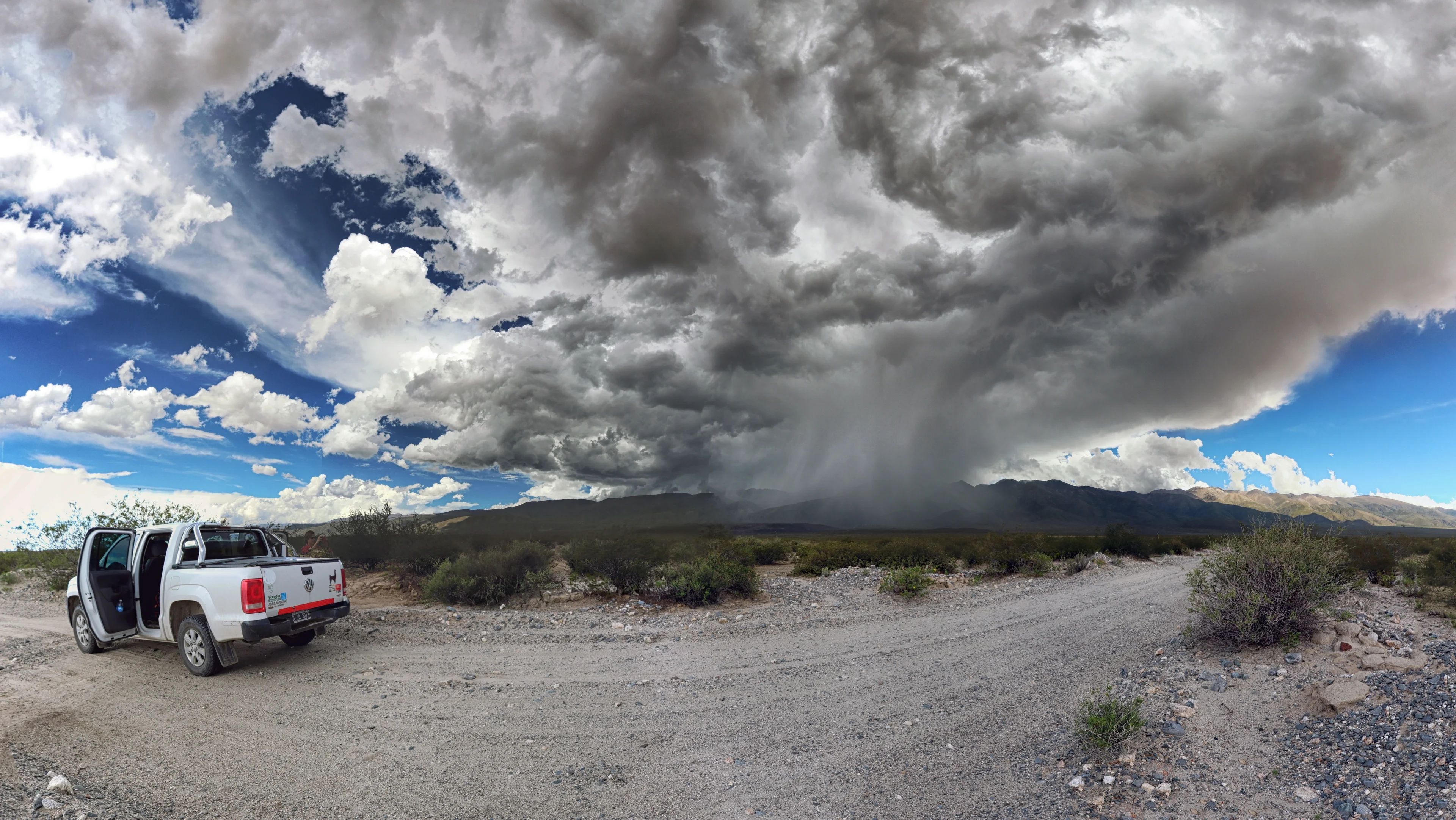 Storm over the Sierra de Aconquija