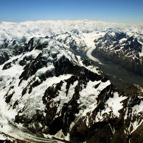 Ice on the tops - but for how long?