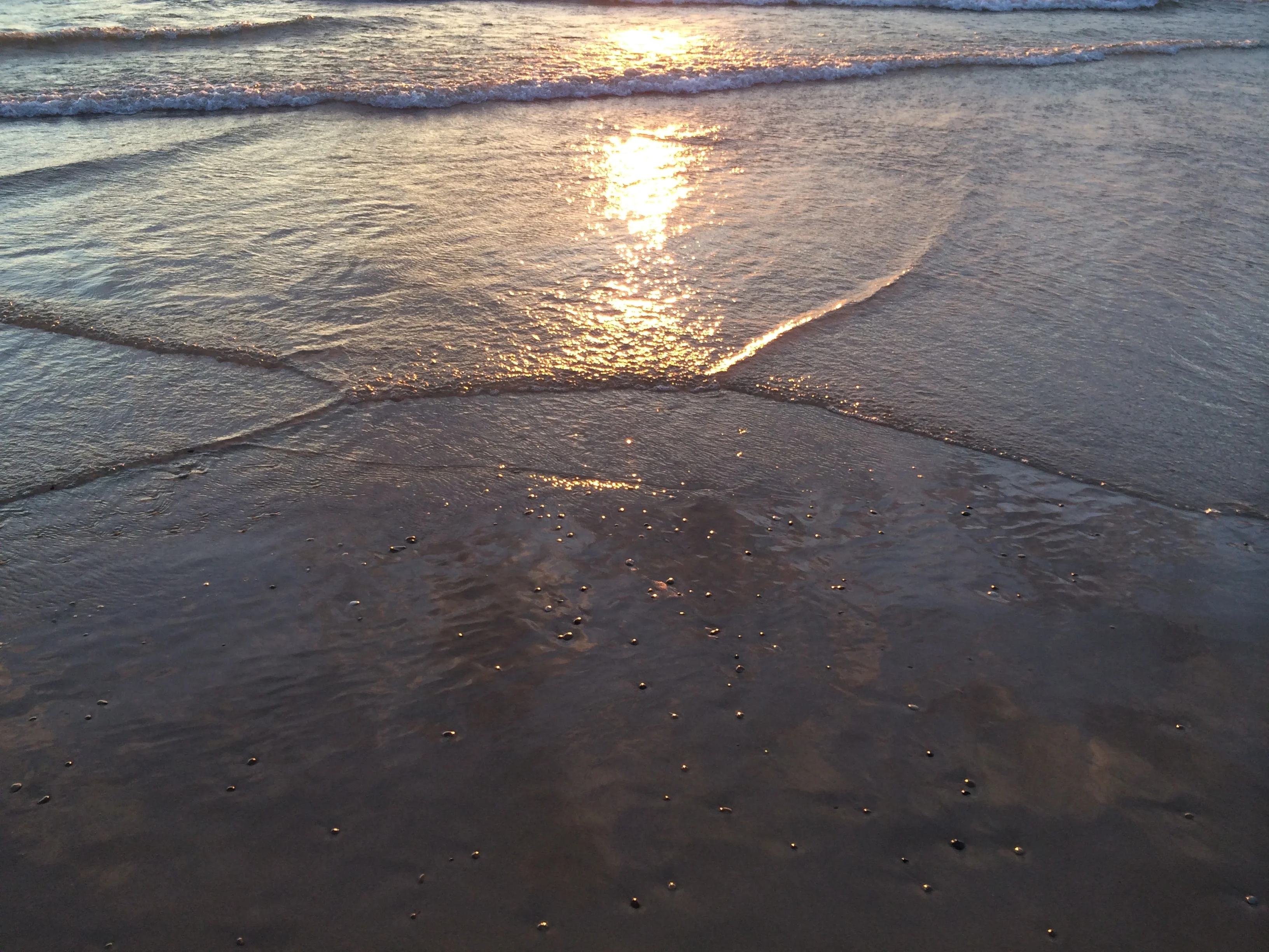 Mach Stem in the Near Shore Zone