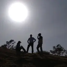 At work under the Ethiopian sun