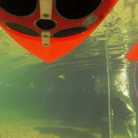 Under the ADCP at Bibury