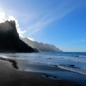 Sunrise in the north of Tenerife