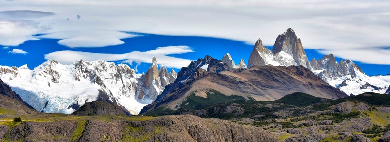 Fitz Roz and Cerro Torre, Patagonia