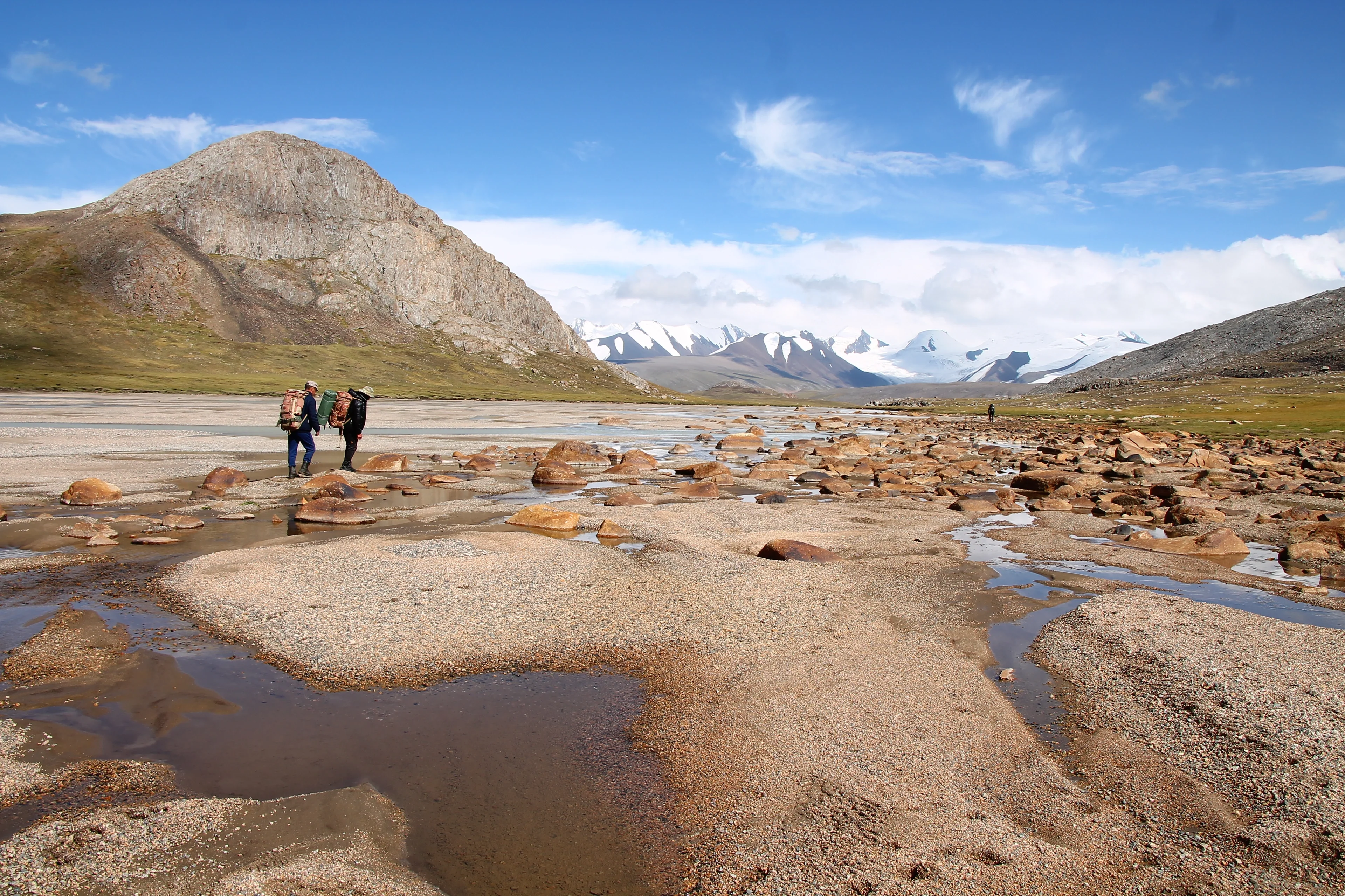 Crossing the Terskey Ala-Too range, Kyrgyzstan