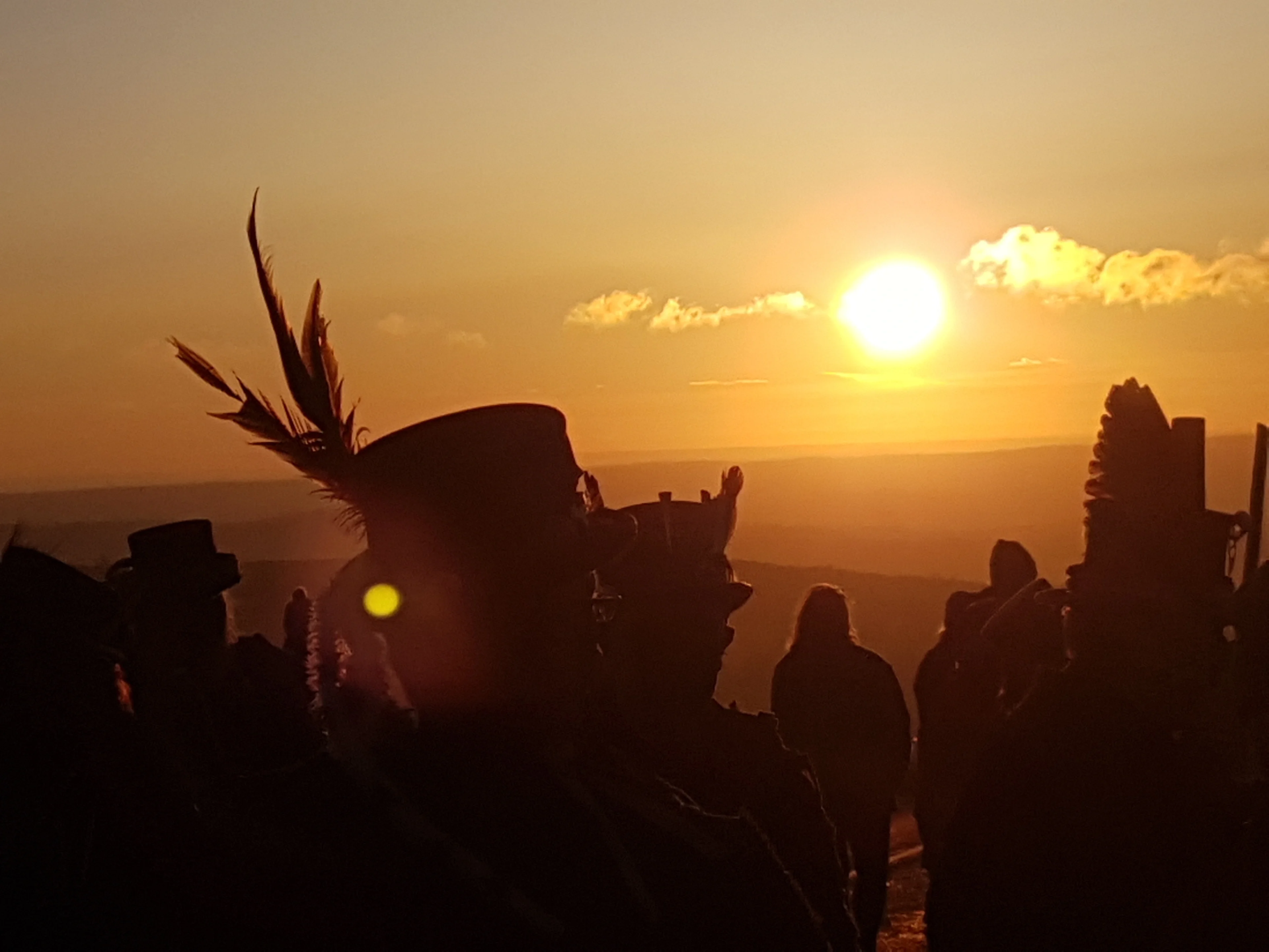 Our community spring sunrise