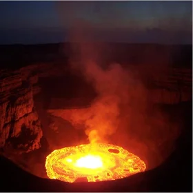 Karthala volcano eruption