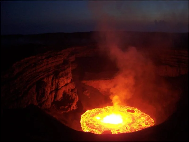 Karthala volcano eruption