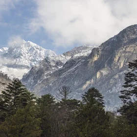 Rhythmic clouds of NW Bhutan