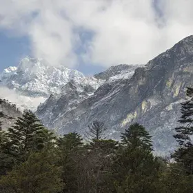 Rhythmic clouds of NW Bhutan