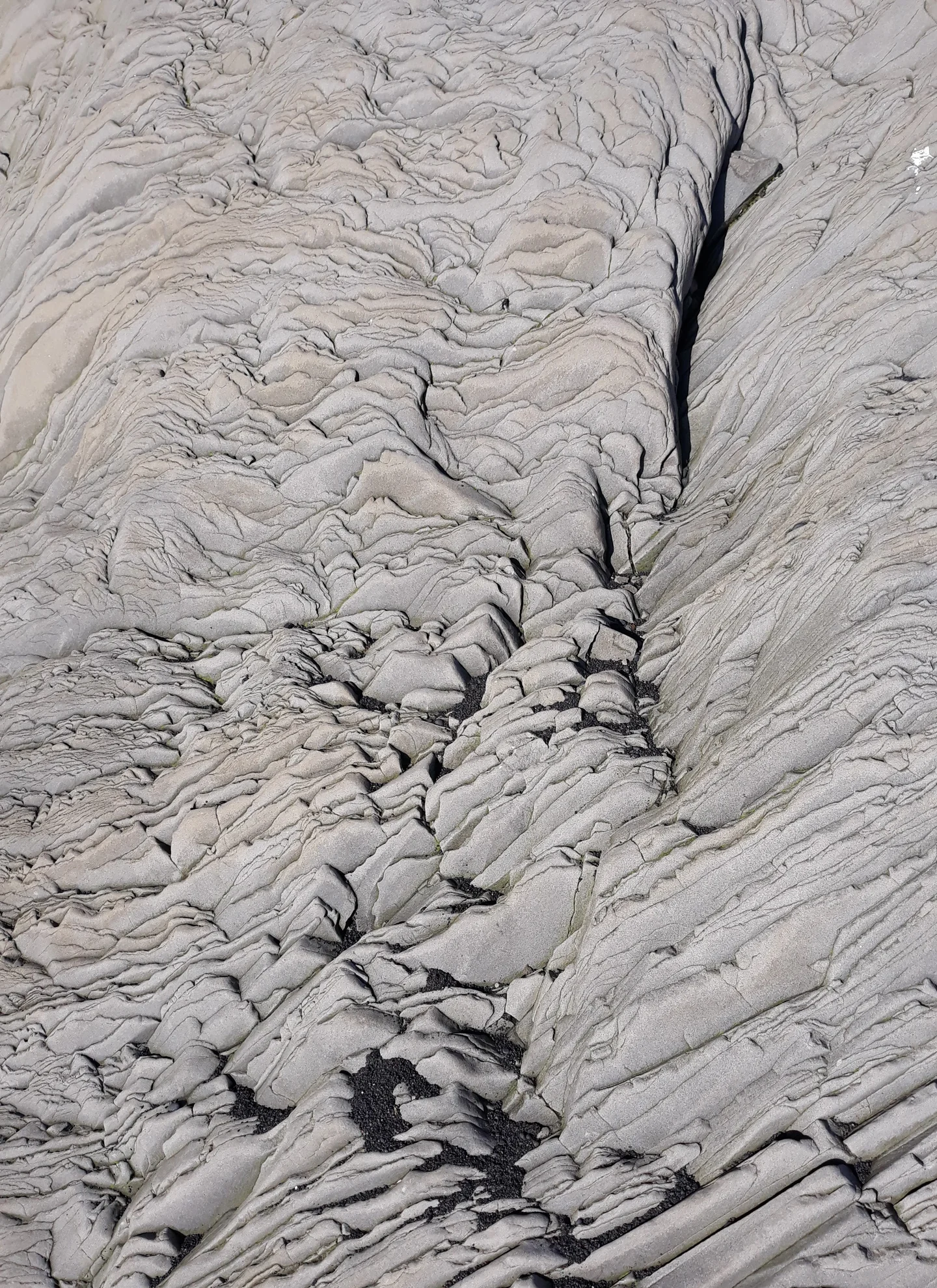 Not-so columnar basalts at Reynisfjara Beach