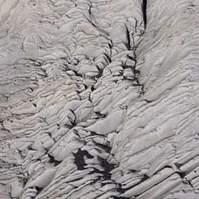 Not-so columnar basalts at Reynisfjara Beach