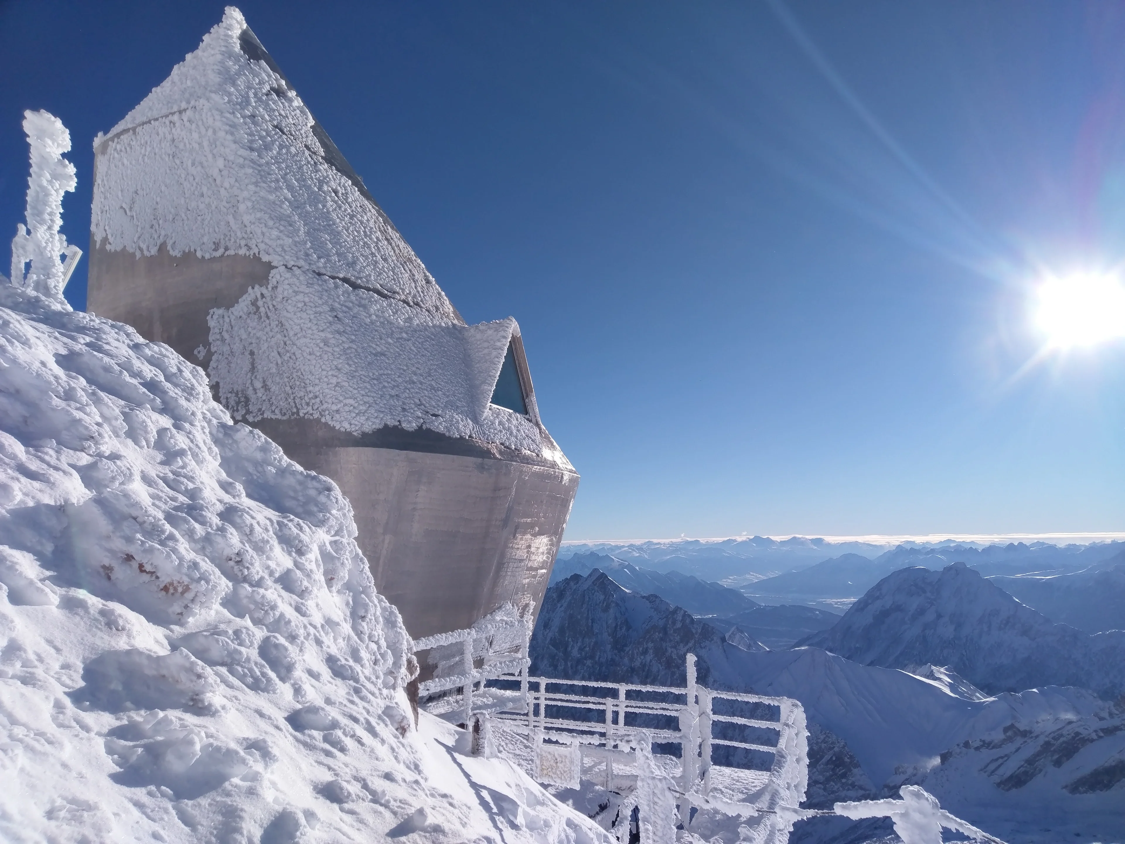 Geodesy on Zugspitze