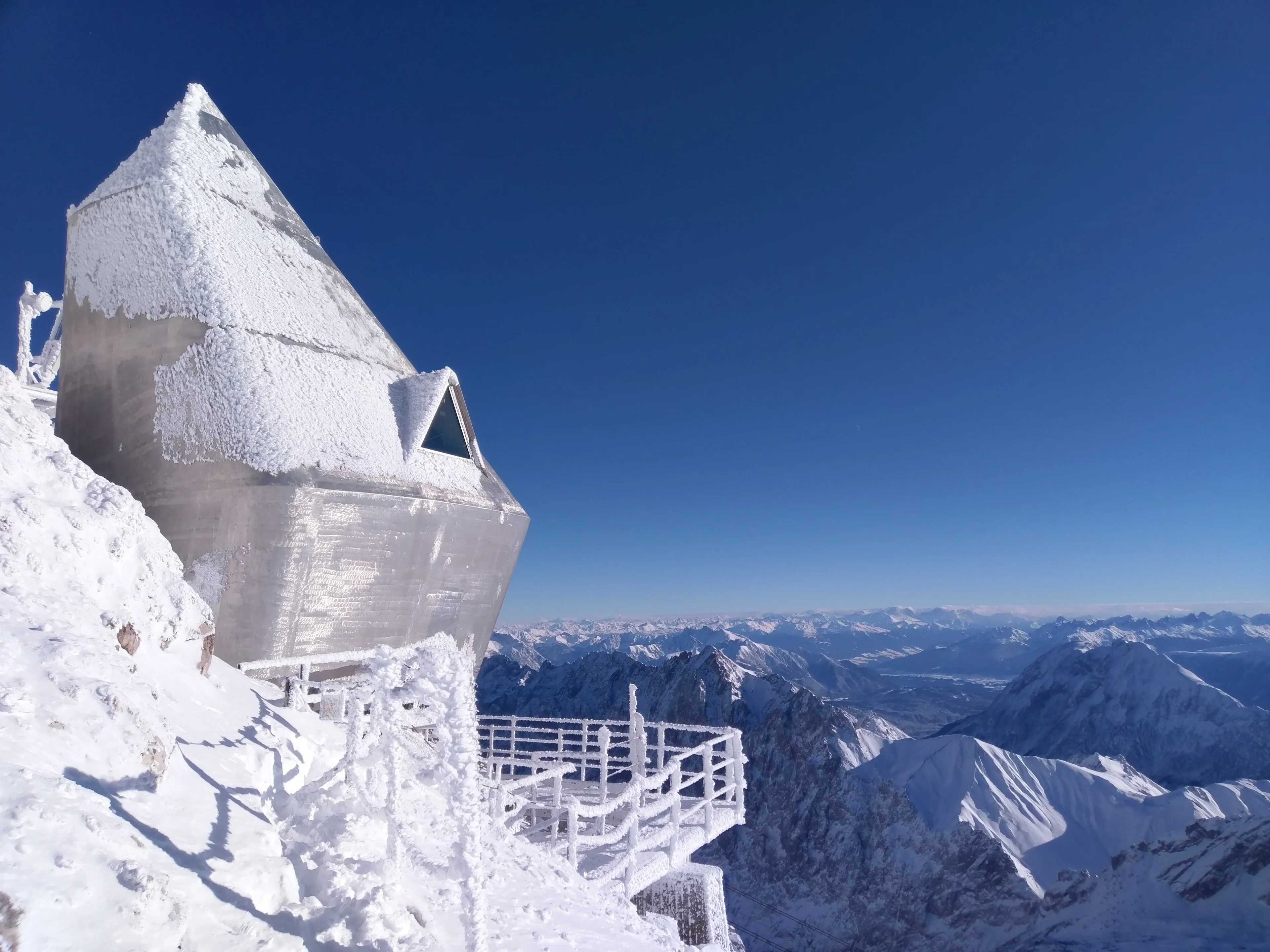 Geodesy on Zugspitze