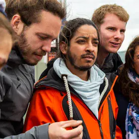 Young international scientists aboard RV ELISABETH MANN BORGESE