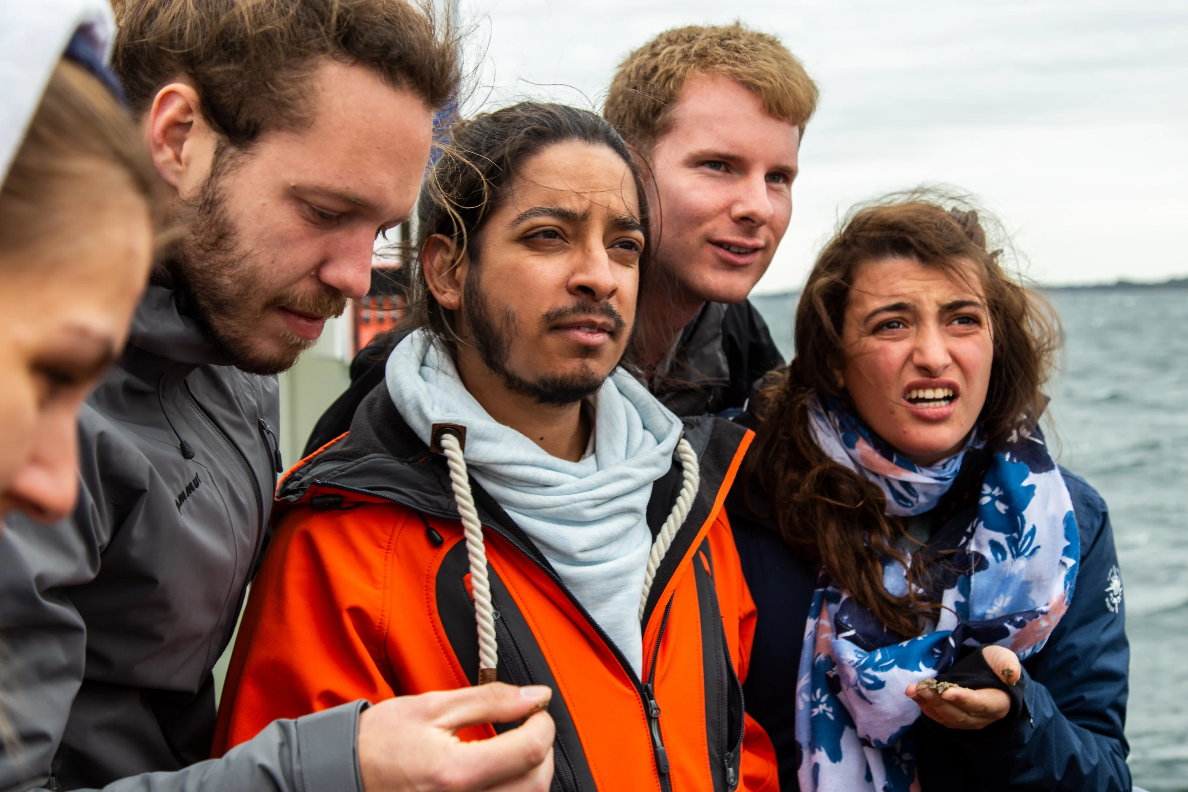 Young international scientists aboard RV ELISABETH MANN BORGESE