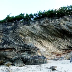 Perfect beach for geologists