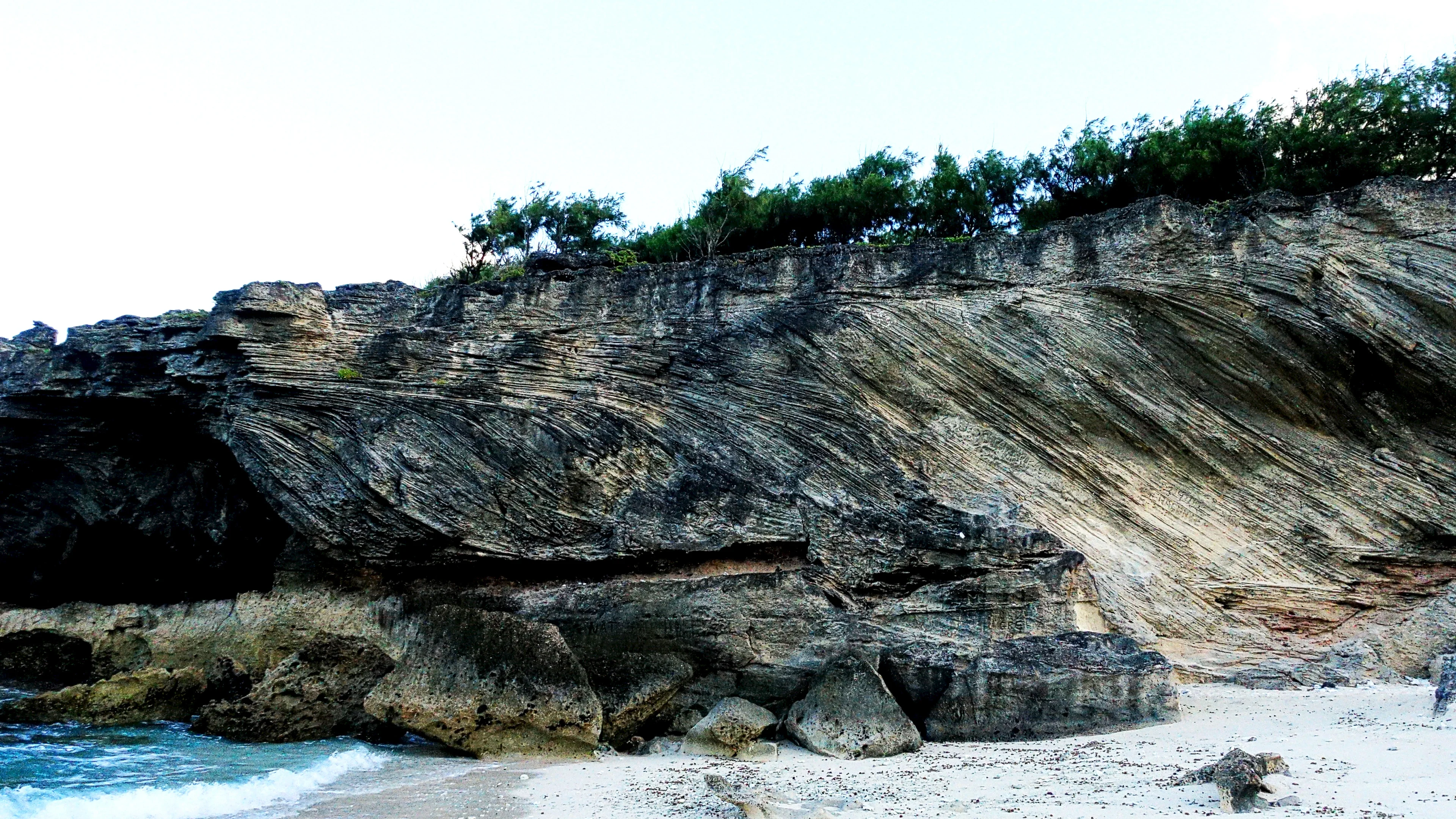 Perfect beach for geologists