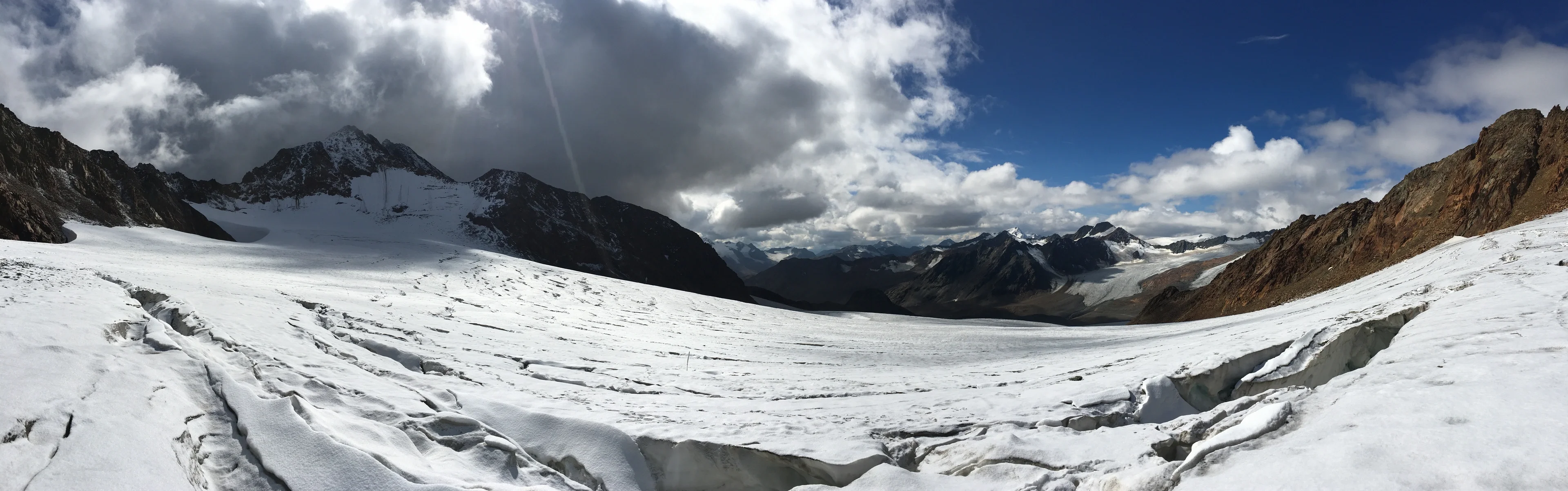Retreating Alpine cryosphere