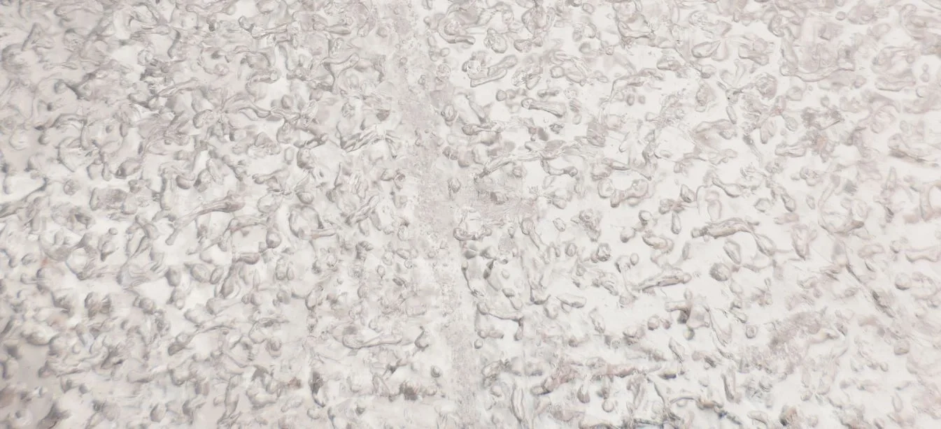 Air and ice with wind