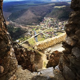 Čachtice castle in Slovakia
