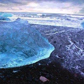 Jökulsárlón, the blue planet