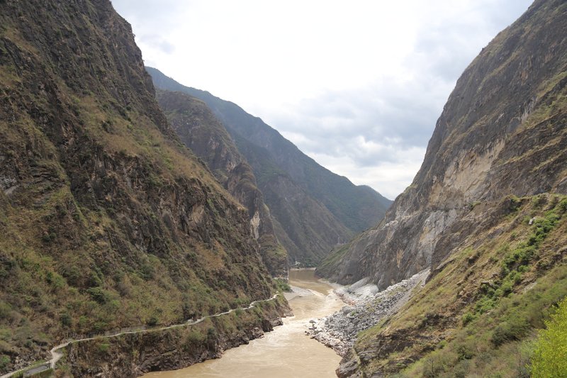 Tiger Leaping Gorge under the Jade Dragon Snow Mountain