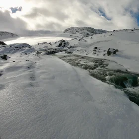 The icehouse planet "Hoth" is warming