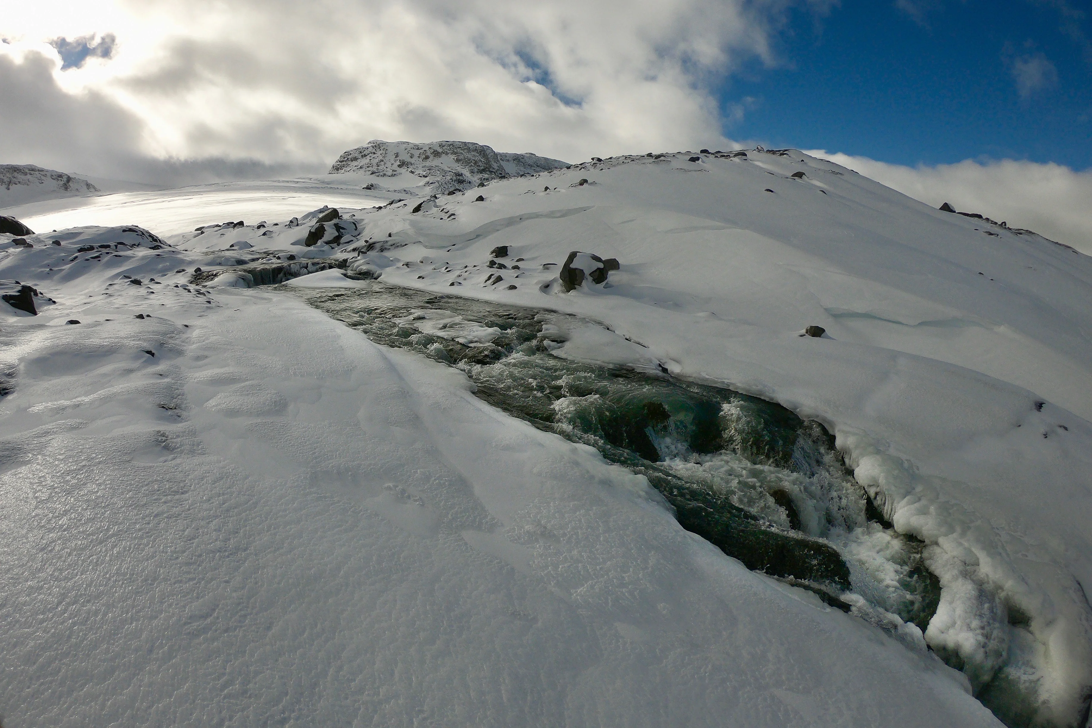 The icehouse planet "Hoth" is warming