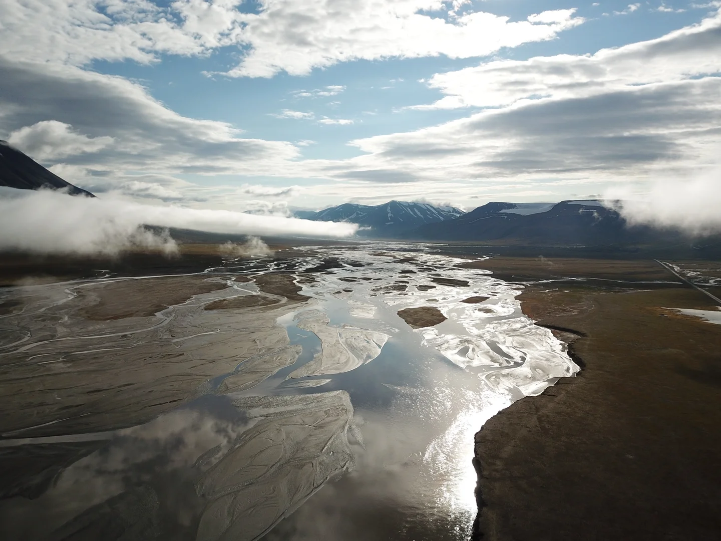 Braided Stream Svalbard
