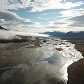 Braided Stream Svalbard