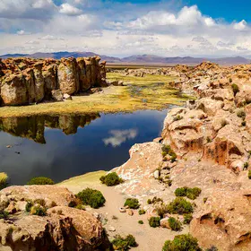 Laguna Negra, Salar de Uyuni, Bolivia