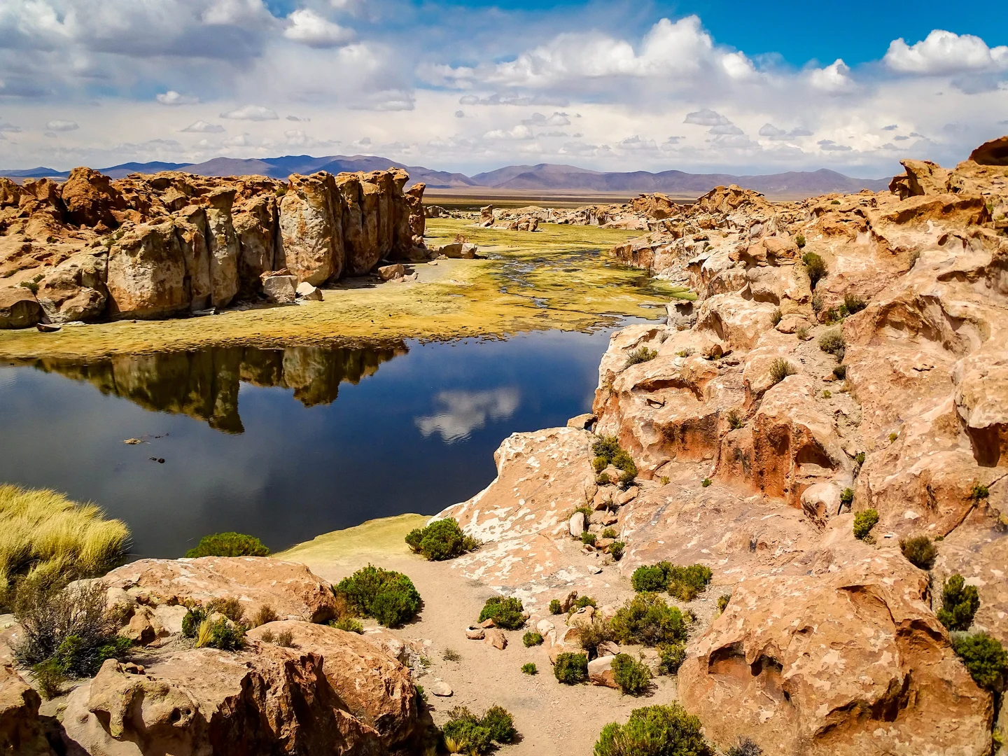Laguna Negra, Salar de Uyuni, Bolivia