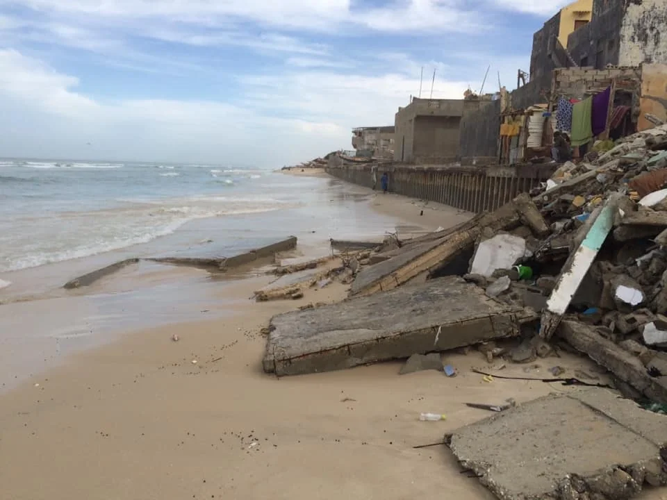 Climate change and costal Erosion in Saint Louis, Senegal