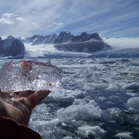 Glaciers' future in Humans' hands
