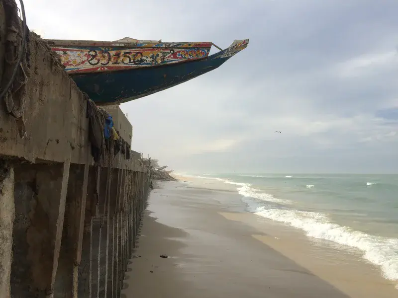 Climate change and costal Erosion in Saint Louis, Senegal