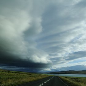 Powerfull evening cloud