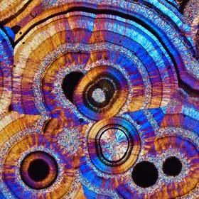 Geometric Microscape of Agate