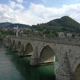 The bridge called "Na Drini cuprija"