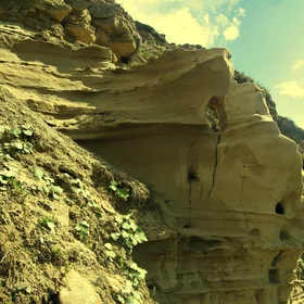 Spectacular aeolian landforms from Suceava River Valley