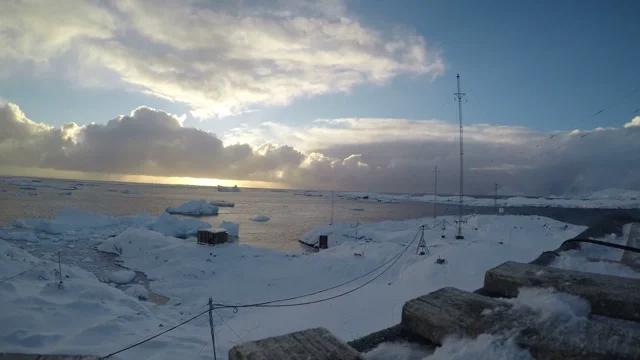 Changing Antarctic weather