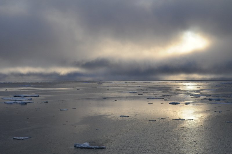 Arctic Ocean: the Ocean of silk