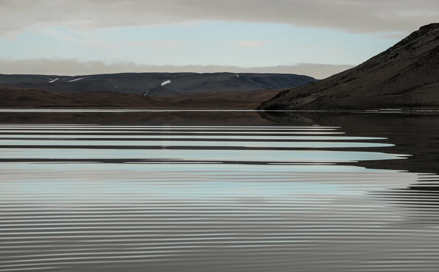 Kara Sea, Novaya Zemlya Archipelago. North island. Blagopoluchiya Bay. September 2018.