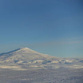 The Moon of the midnight sun