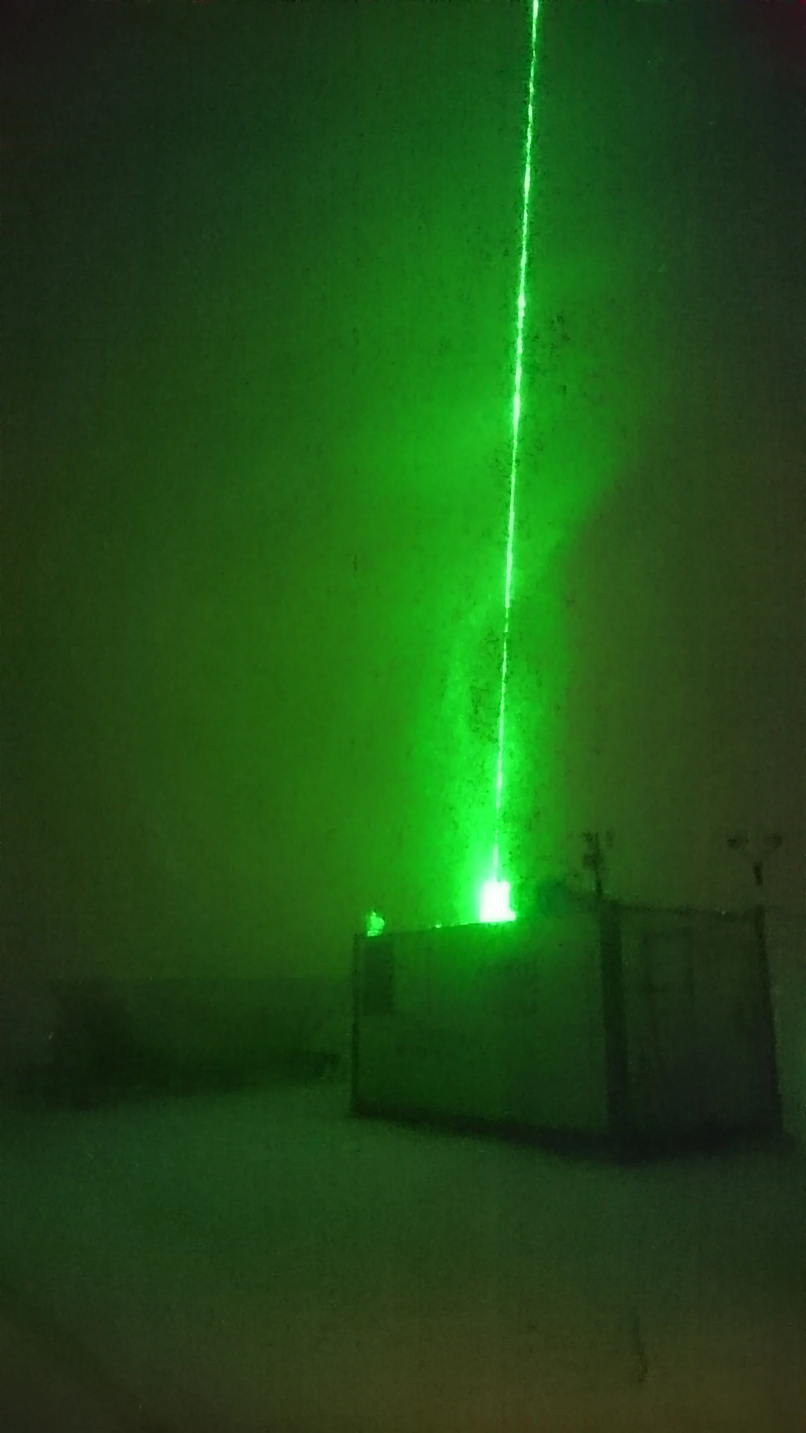 Laser meets Ice crystals