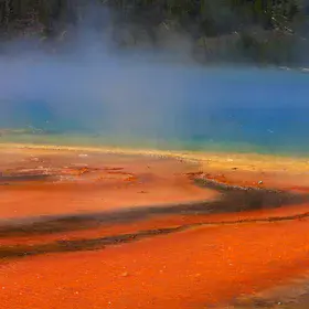 Colours of the Grand Prismatic Spring