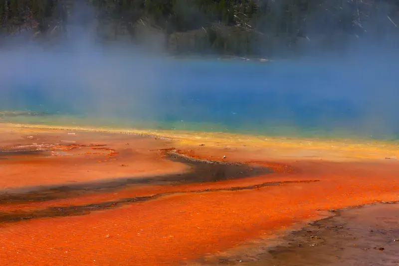 Colours of the Grand Prismatic Spring