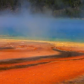 Colours of the Grand Prismatic Spring