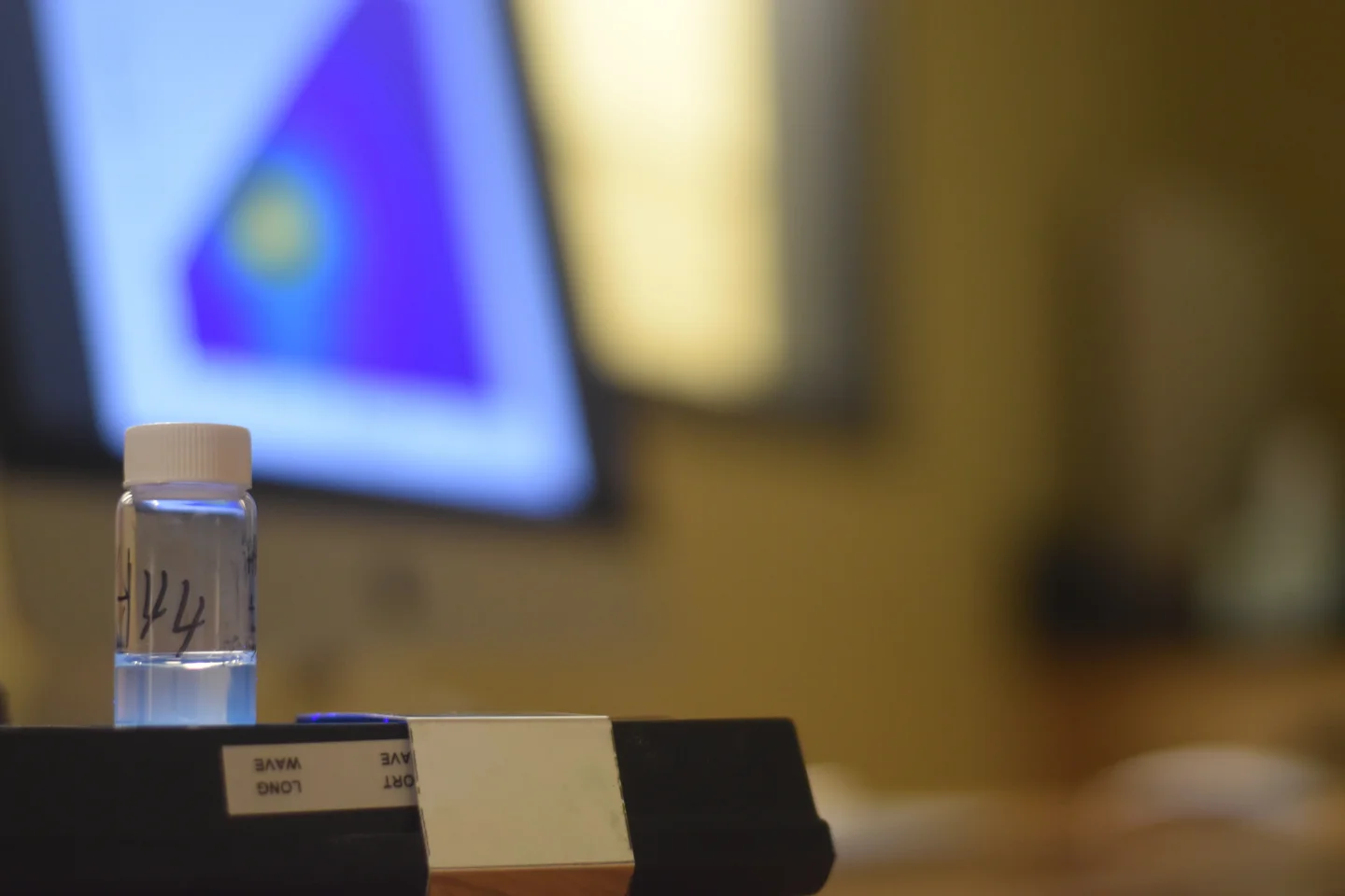 Dissolved organic matter under fluorescence