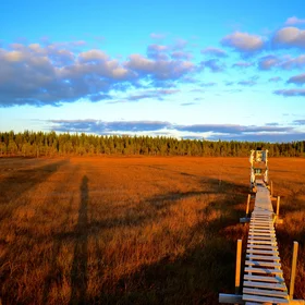 Sunset over Degerö Stormyr