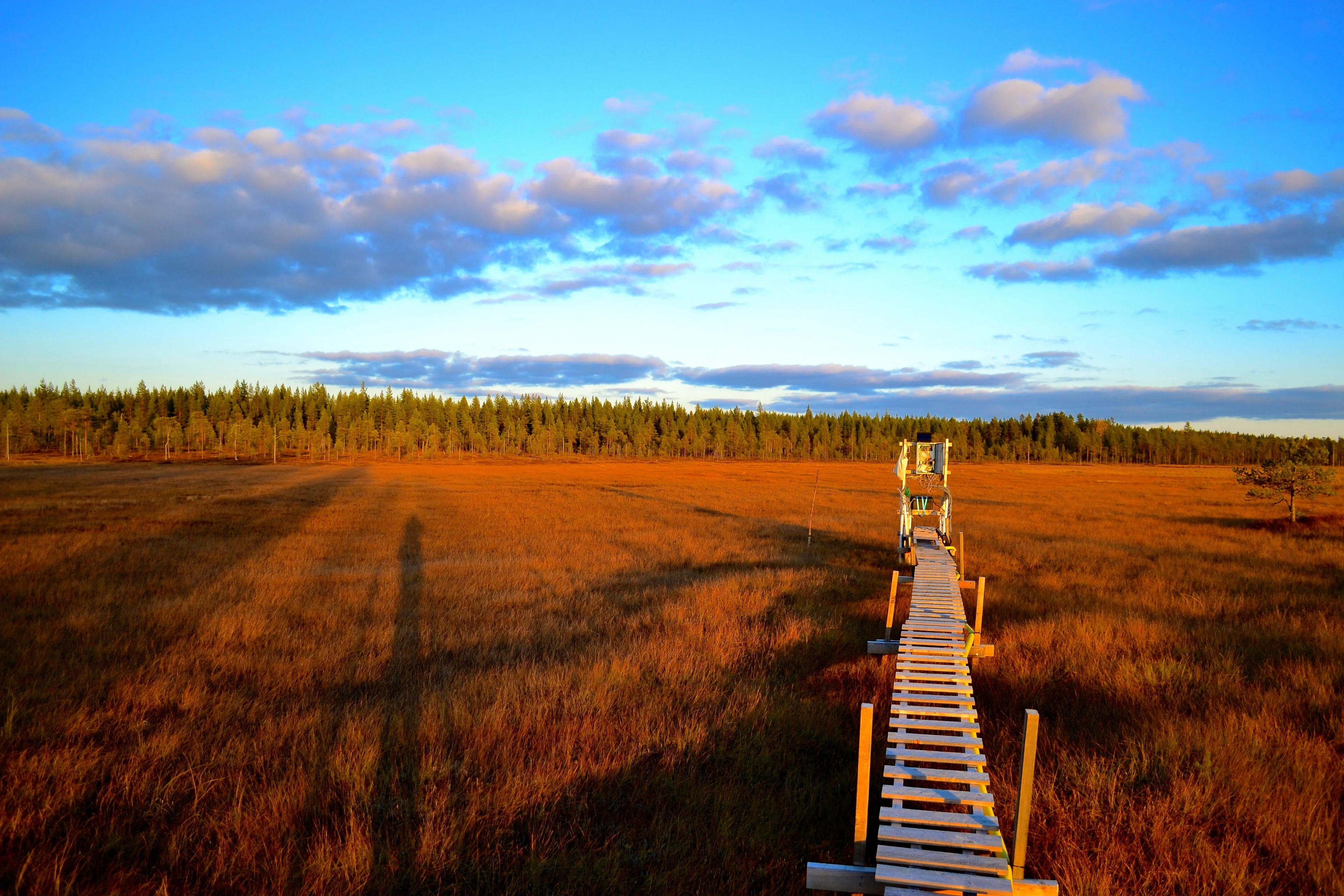 Sunset over Degerö Stormyr